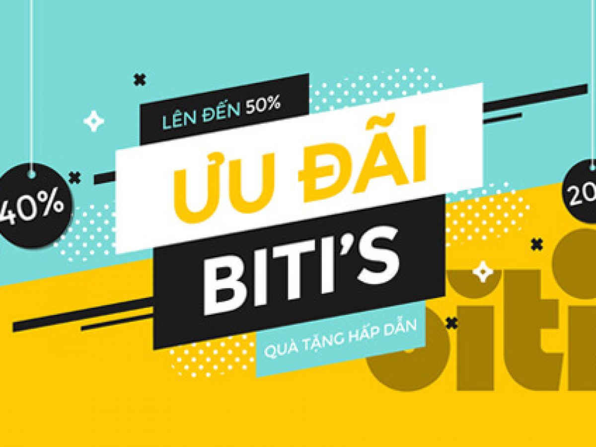 Tổng hợp mã giảm giá BITI'S update mới nhất - NinhTienIT